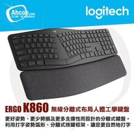 Logitech - Ergo K860無線藍牙雙模鍵盤 人體工學工程曲線分體式多設備 🔥全新現貨/實體門市自取/順豐即日發🔥