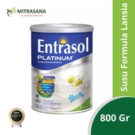 ENTRASOL PLATINUM VANILLA 800 gr - Susu Lansia