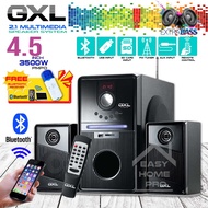 GXL GL3300TUS Multimedia Speaker System with USB/SD/FM Tuner/Remote Control/BT