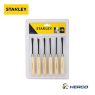 Stanley 16120-8 Wood Carving Set 6pcs INV-NFM INV-FD
