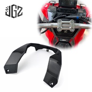 For Honda ADV150 ADV 150 ADV 2019-2022 Motorcycle Front Deck Mask Carbon Fiber Pattern Front Upper B