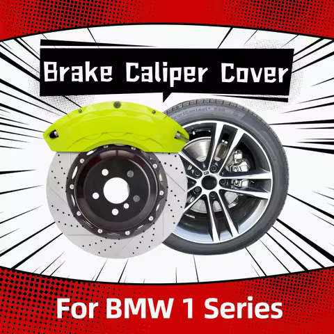 For BMW 1 Series Car Brake Caliper Cover Aluminum Alloy Front Rear Wheel Modification For BMW E81 E8