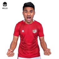 Mills Timnas Indonesia Jersey Home Player Issue 1017Gr Red