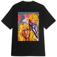 Bionic Woman T-shirt Casual 100% Cotton Black Material | Size SML XL XXL 3XL 4XL |