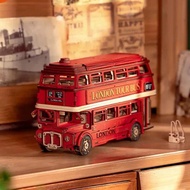 Robotime Rolife London Tour Bus 3D Wooden Puzzle TGM02