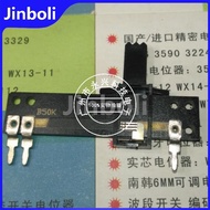 3PCS Straight Slide Potentiometer 40MM 4CM Dimmer Mixer Sliding Fader B50K Single Link 3 Pin