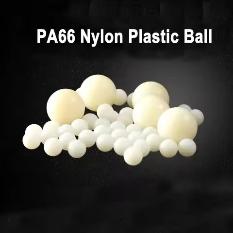 100PCS to 2000PCS Diameter 1mm to Diameter 8mm Solid White Nylon Plastic Balls PA66 Balls