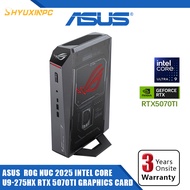 ASUS ROG NUC 2025 Gaming Mini PC-Intel Core Ultra 9 275HX & NVIDIA RTX 5070 Ti 32GB RAM+1TB SSD High