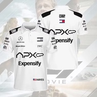 Hot F1 Movie 2025APXGP Black And White Racing Fan Style Hot Sale 2025 Special Polo Shirt F1 s-5xl