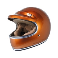 Helmet Cargloss Cafe Racer Howard Smith List Chrome - Brilliant Orange