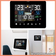 【Bestseller】Color   weather station with weather forecast and hygrometer