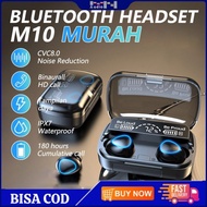 GU57 【COD】M10 Headset Bluetooth Full Bass Stereo 3500mAh Power Bank