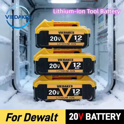 20V 8.0Ah 12.0Ah rechargeable lithium battery, for Dewalt 20V battery, suitable for Dewalt tool DCF8