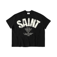 SAINT FAT T-shirt - BASED - boxy form 280gsm.