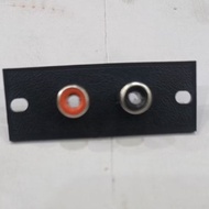 2 pin rca socket two pin rca socket/ output input socket/ audio socket