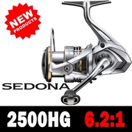 2023 SHIMANO SEDONA Spinning Fishing Reels 5.0:1/6.2:1/4.7:1 Ratio 3+1BB HAGANE GEAR 3-11KG Power 10