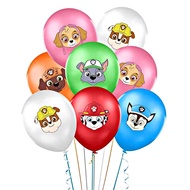 PAW Patrol theme Marshall Rubble Chase Skye cartoon party decorations latex balloon