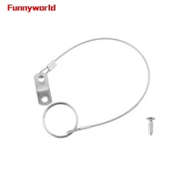 Lanyard Cable Safety Tether 40lbs Load 65*32*30mm For Loss Prevention Flexible