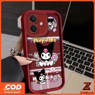 Compatible for iPhone 16 Pro Max 15 Pro Max 13 Pro Max 11 7Plus 8Plus Cute cartoon Kuromi shockproof