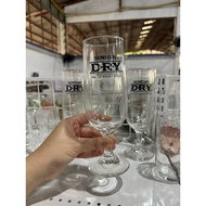 Rare suntory dry Beer Glass