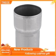 Treee 51mm to 60mm Motorcycle Exhaust Pipe Adapter Connector Reducer Muffler Stainless Steel