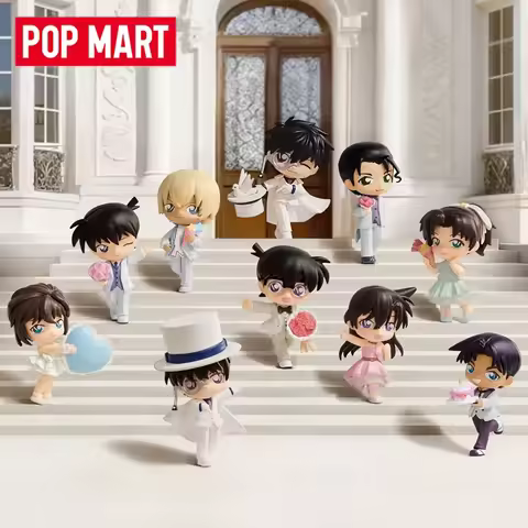 POP MART Detective Conan ANNIVERSARY CELEBRATION Series Mystery Box Genuine Blind Box Guess Toys Bag