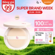 Za Instant Invisible Oil Control Powder Foundation 7Gr