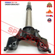 New Demak Dv 110 / Matrix Sport / Mv 110 Under Bracket / T Fork / Steering Stem Tiga Kaki Racing Mot