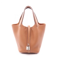 【二手】愛馬仕 HERMES 手提包 Picotin Lock PM 金色 其他 Picotin Lock PM 金色 女士 二手 A