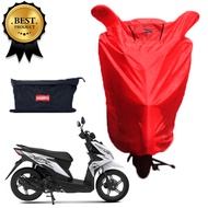 sarung motor beat street / cover motor beat street / mantroll premium - merah