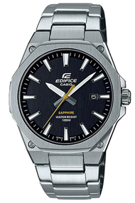 Casio Edifice นาฬิกาข้อมือผู้ชาย สายสแตนเลส  รุ่น EFR-S108,EFR-S108D,EFR-S108D-1,EFR-S108D-1A - สีเงิน