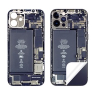 Creative Camouflage Motherboard Decal Skin Disassemble Mobile Phone Soft Back Film Sticker for iPhone 14 13 12 11 Pro XS Max Mini X XR SE 2020 8 7 6 6s Plus