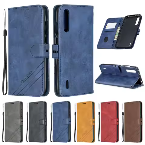 For Xiaomi Mi 9 Lite Case Leather Flip Case on sFor Coque Xiomi Xiaomi Mi 9 lite Phone Case Xiaomi 9