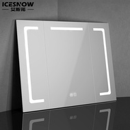ST-🚤Bathroom Cabinet Mirror DoorledAnti-Fog Bathroom Mirror Bathroom with Light Separate Smart Mirror Cosmetic Mirror Ca