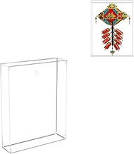 Acrylic Display Case for Lego 80118 Fortune Firecracker Can Be Installed on The Wall 12.6Lx3.94Wx20.