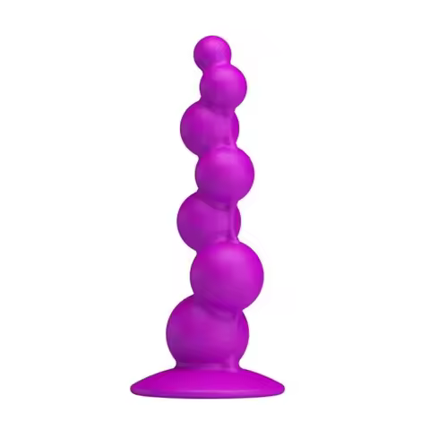 Anal Beads With Strong Suction Cup Anus for Men Masturbating Gay Anal Toys Butt Plug Tail