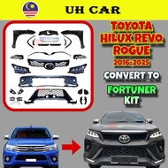 (Convert Fortuner) Toyota Hilux Revo Rogue 2016-2025 Convert Fortuner Bumper Grill Grille Fender Hea