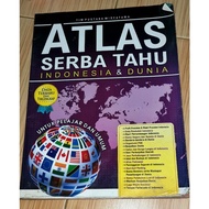 [PRELOVED] ATLAS OF ALL TO KNOW INDONESIA & THE WORLD