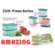 Tupperware Chill-Freez Series/ Chill Freez Set/ Food storage Box/ Sea food container/ Fruit Vegetable container