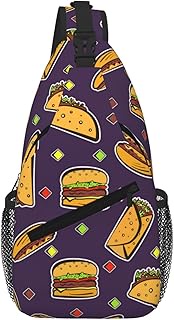 Sling Bag for woman and man Reversible Shoulder Strap Crossbody Backpack Travel Hiking Biking Climbi