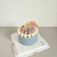 4吋寵物蛋糕 生日蛋糕 幸福腳印款 可自取