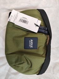 AIGLE Unisex Darrol bumbag - Green (AIGLE Pacsafe綠色防盗腰包)