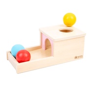 Object Permanence Box with Tray Three Balls Montessori Toys for 6-12 Months Baby 1 Year Old Infant T