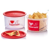 Tupperware (2pcs: FULL SET) LOVE One Touch Topper Small 950ml