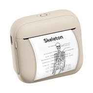 【CozyySpace】 Compact Thermal Printer Wireless Pocket-sized Printer Portable Inkless Sticker Maker Mi