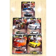 Hot wheels Premium Boulevard 2024 (Volvo 142 GL, ‘32 Ford, Mercedes-Benz E36 AMG, Volkswagen Samba B