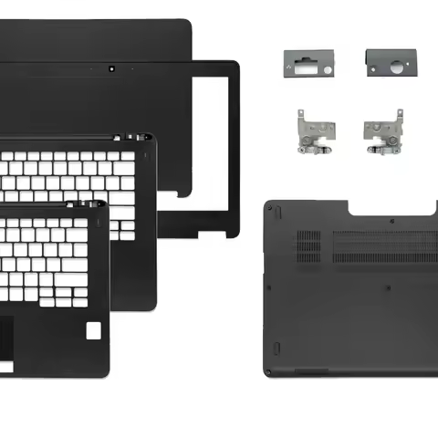 Not touch For Dell Latitude 7270 E7270 Laptop LCD Back Cover/Front Bezel/Hinges/Hinges Cover/Palmres
