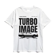 NUSANTARA T-shirt Japanese Vintage JDMAE86 White Print T-shirt