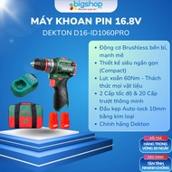 Dekton D16-ID1060PRO 16.8V battery drill