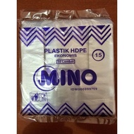 FS88 Economical Black Clear Hd Plastic Bags Uk 15 Contents 50 lbs